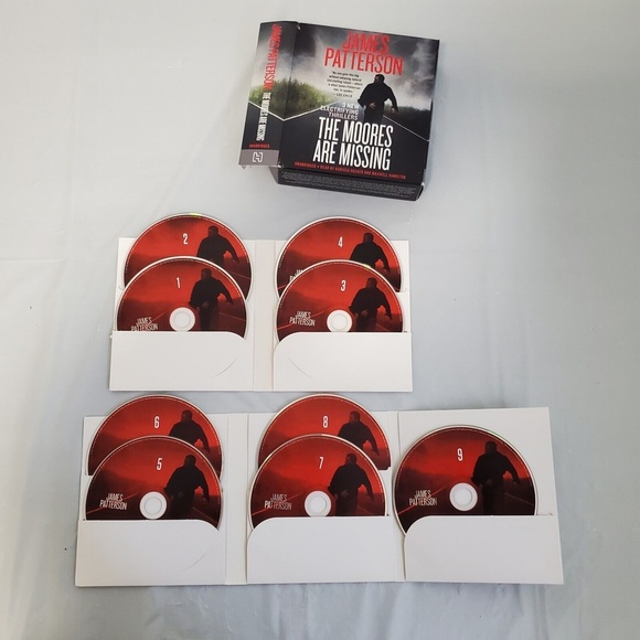 The Moores Are Missing by James Patterson 9 CD Box Set The Housewife, Absolute 0 - Picture 4 of 4